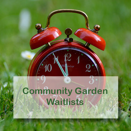 Community Garden Waitlists